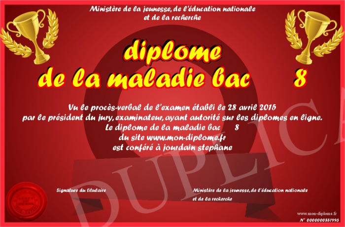 diplome bac+8